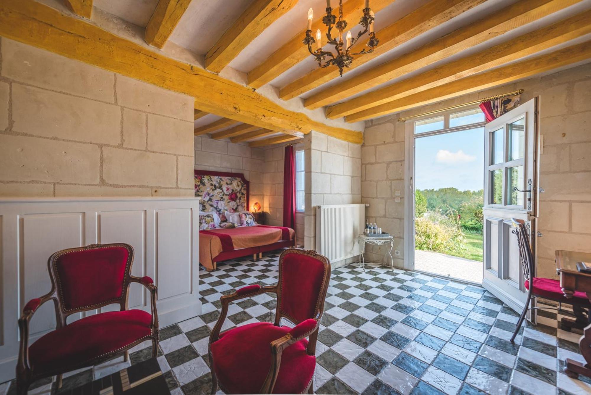 Hotel Logis Demeure De La Vignole Turquant Zewnętrze zdjęcie
