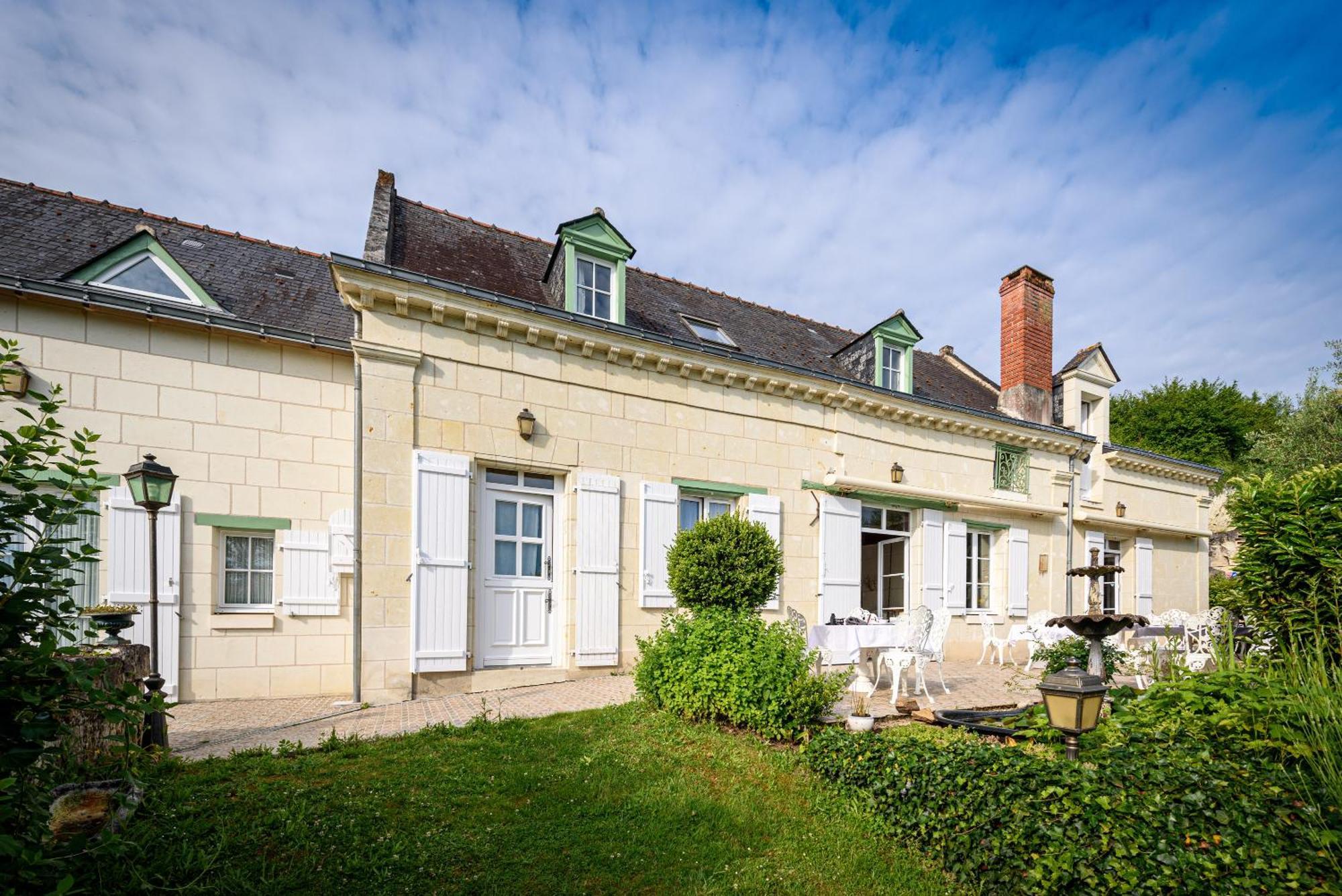 Hotel Logis Demeure De La Vignole Turquant Zewnętrze zdjęcie